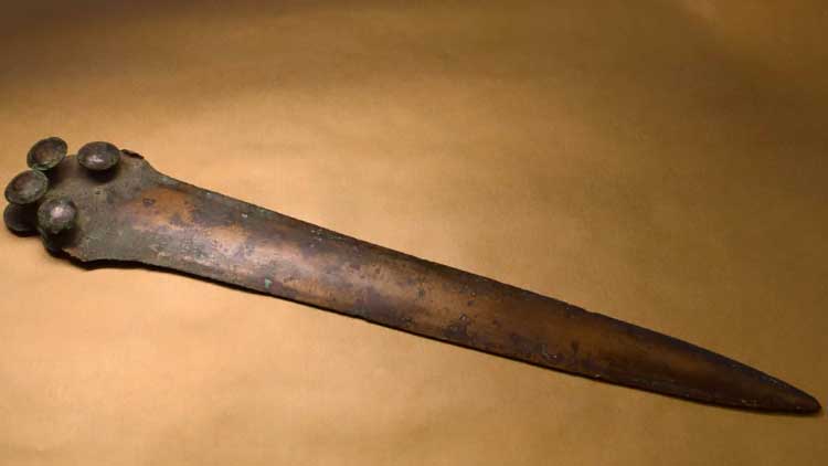 Mečík z Váhu je starý takmer 4000 rokov!