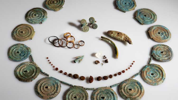 Šperky staré 1500 rokov medzi mrkvou